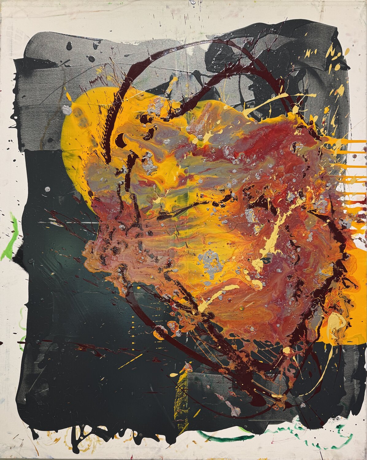 BIG 2 David Utzon Original painting for sale