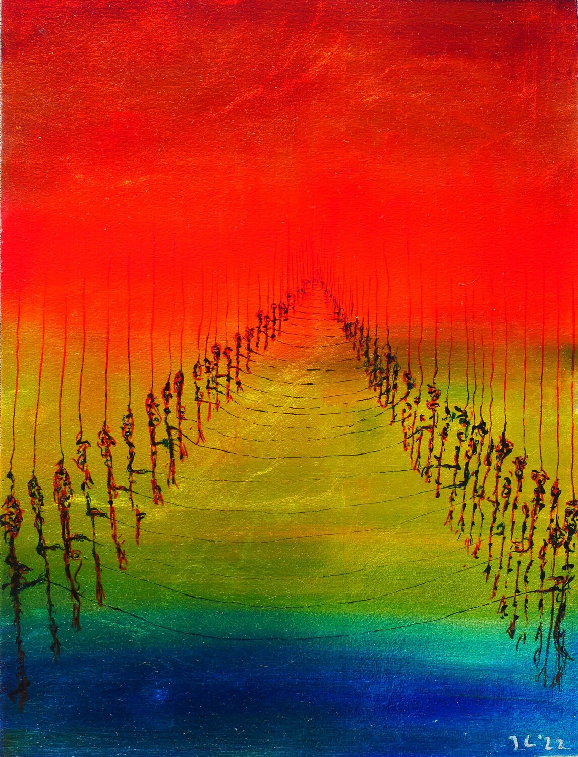 Generations Dr Jan Claussen Original painting for sale