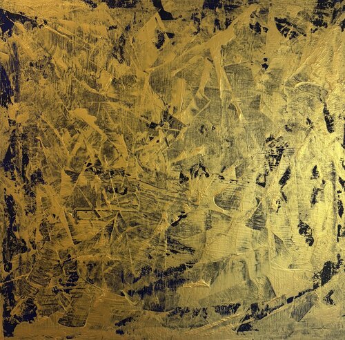 Echoes of Fire 70x70x2 cm by Exclusive Arts, Painting for Sale on Select