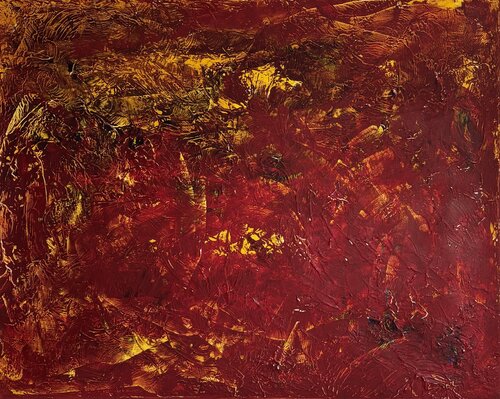 Ember State 80x100x4 cm by Exclusive Arts, Painting for Sale on Select