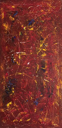 Ember State 100x50x2 cm by Exclusive Arts, Painting for Sale on Select