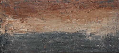 Where Silence Dwells 45x100x2 cm by Exclusive Arts, Painting for Sale on Select