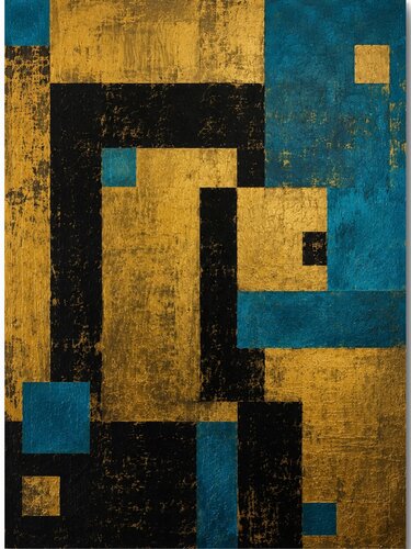 Auric Fragments 75x100x2 cm by Exclusive Arts, Painting for Sale on Select