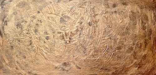 Spuren des Lichts 60x120x2 cm by Exclusive Arts, Painting for Sale on Select