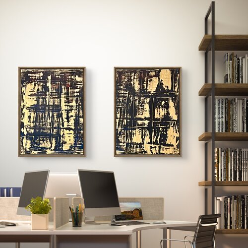 Industrial Elegance Set of two 80x56x2 cm by Exclusive Arts, Painting for Sale on Select