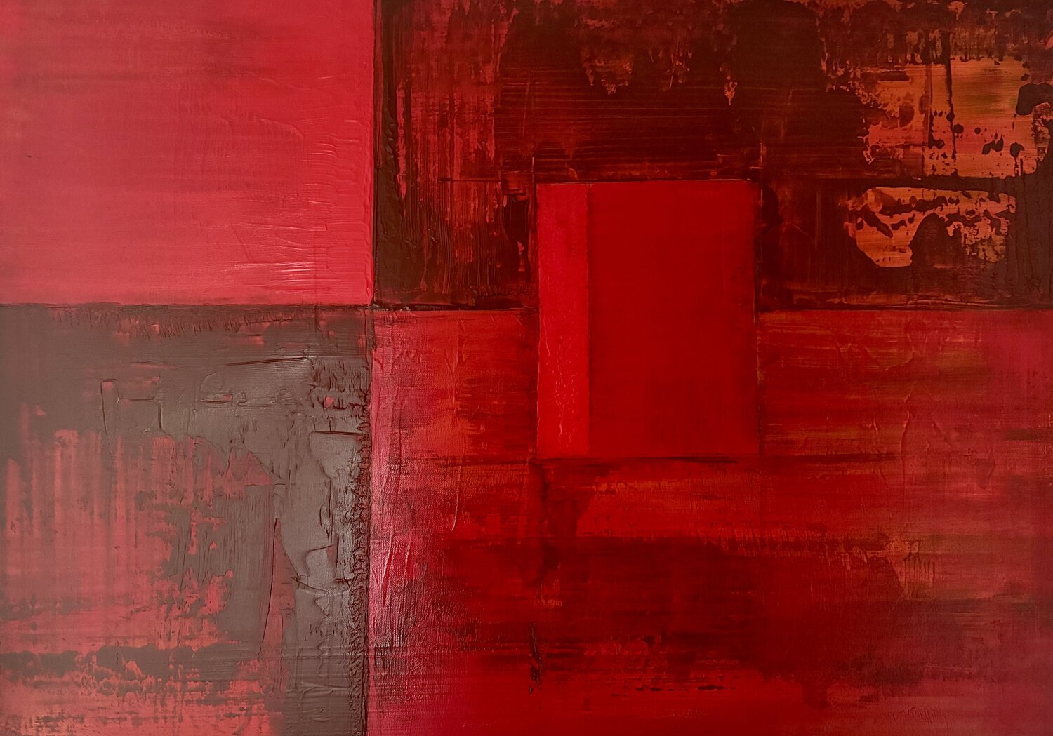 Ember State 70x100x2 cm Exclusive Arts Original painting for sale