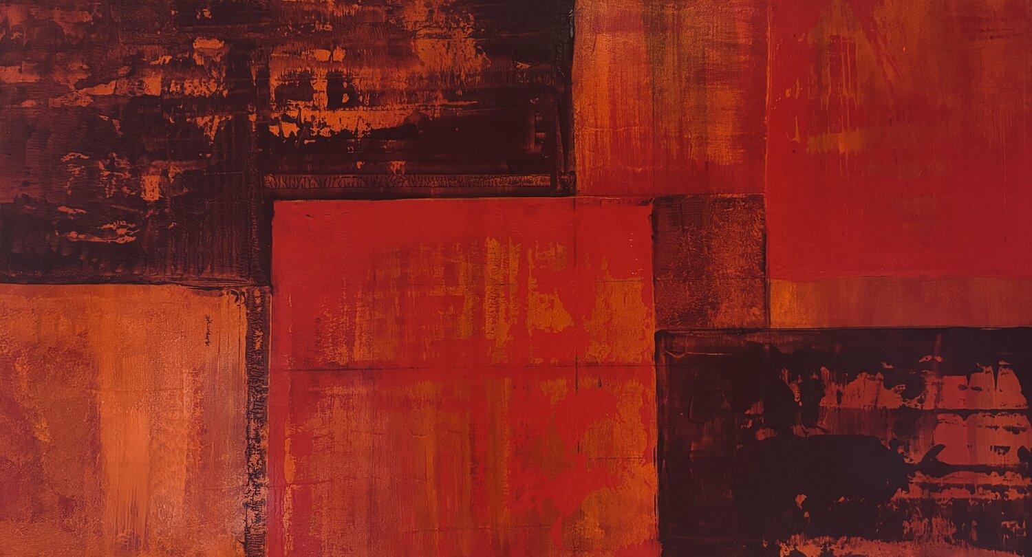 Ember State 60x110x2 cm Exclusive Arts Original painting for sale