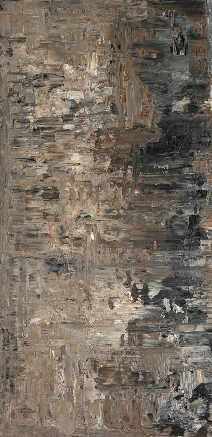 Where Silence Dwells 100x50x2 cm Exclusive Arts Original painting for sale