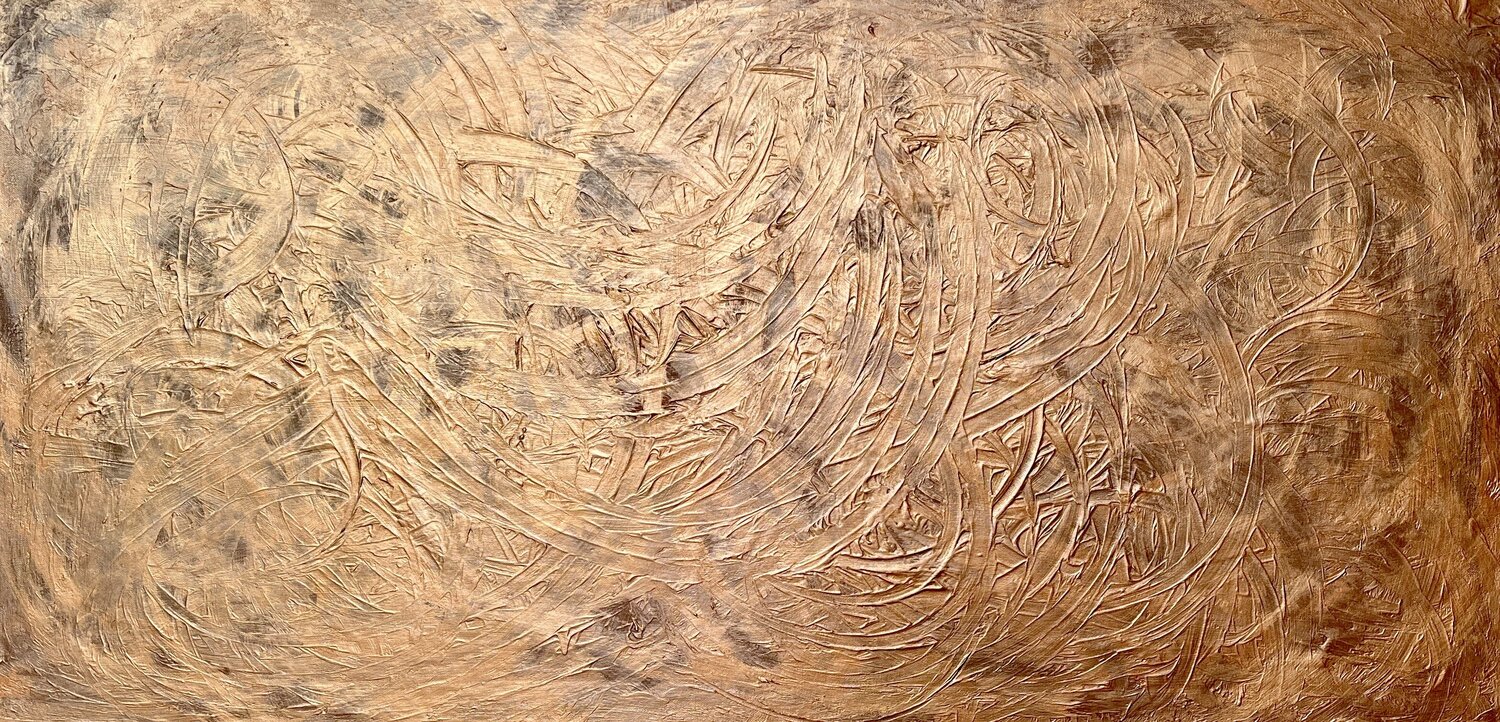 Spuren des Lichts 60x120x2 cm Exclusive Arts Original painting for sale