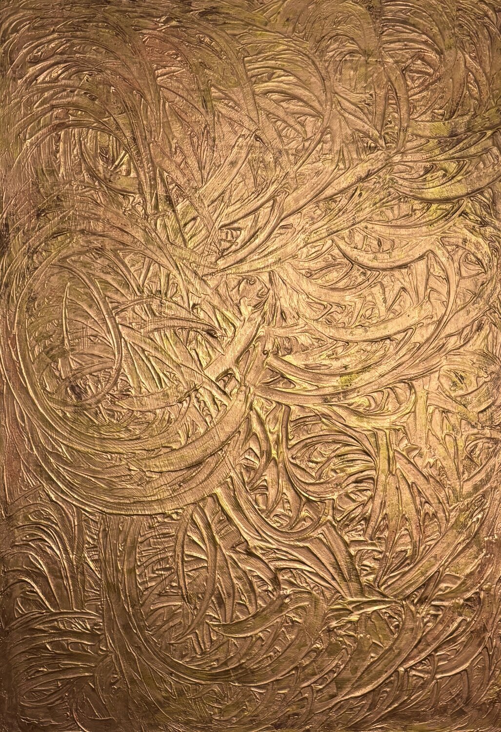 GILDED ARABESQUE Exclusive Arts Original painting for sale