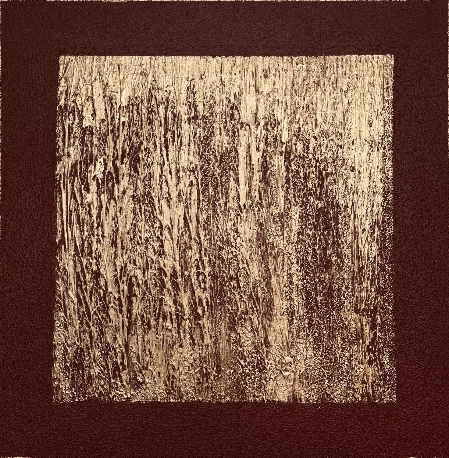 GILDED TERRAIN Exclusive Arts Original painting for sale