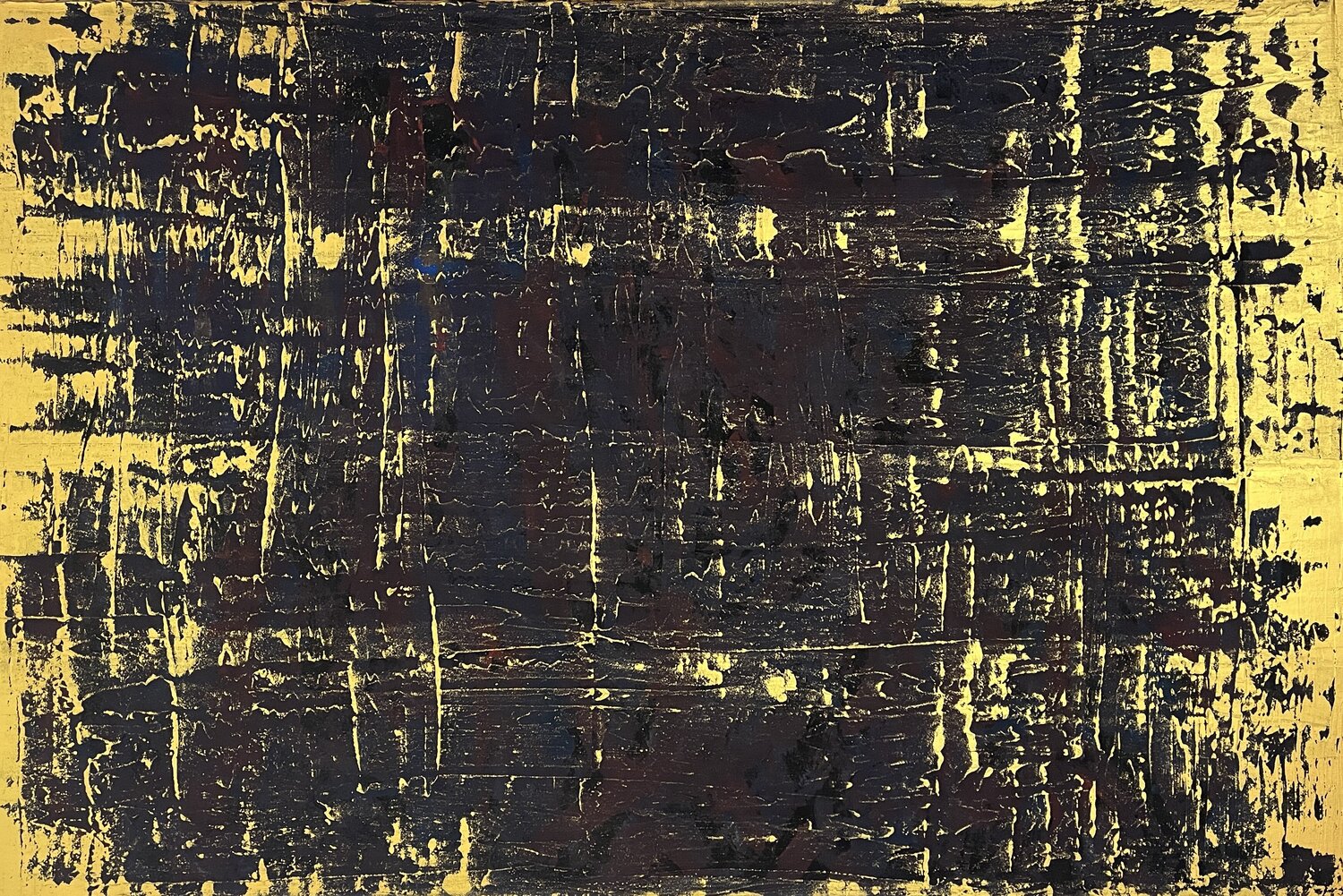 GILDED VESTIGE Exclusive Arts Original painting for sale