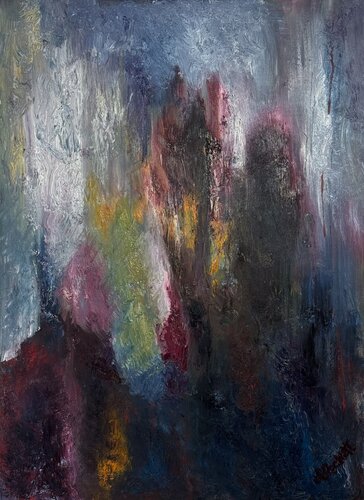 Deep Impact by Lisa Lockett, Painting for Sale on Select