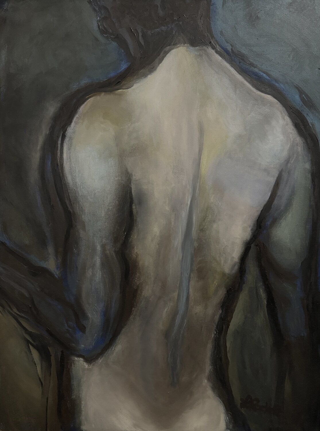 Solitude Lisa Lockett Original painting for sale