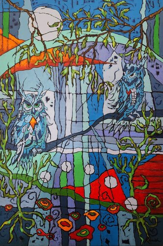 The Wisdom Keepers by Karnish Art, Painting for Sale on Select
