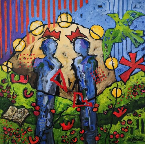 On Top of the World by Karnish Art, Painting for Sale on Select