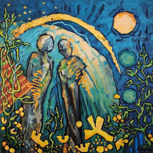 Proximity by Karnish Art, Painting for Sale on Select