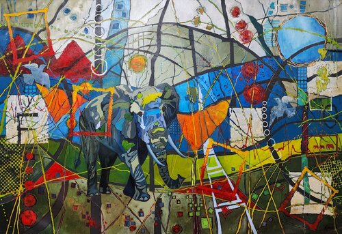 Letters of Liberation by Karnish Art, Painting for Sale on Select