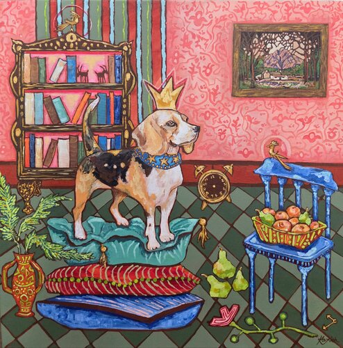 KING! von Karnish Art, Malerei kaufen auf Select