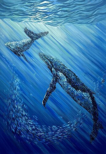 Deep Journey by Anna Clark, Painting for Sale on Select