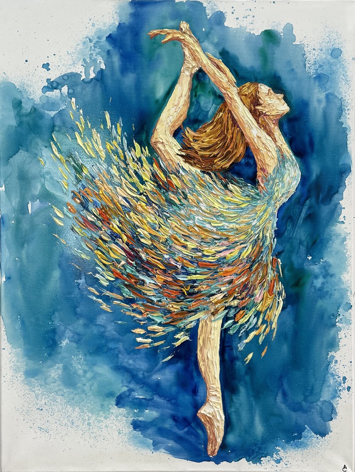 Dancer's Dream Anna Clark Original painting for sale