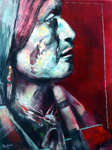 Jicarilla by Bellule Art, Painting for Sale on Select