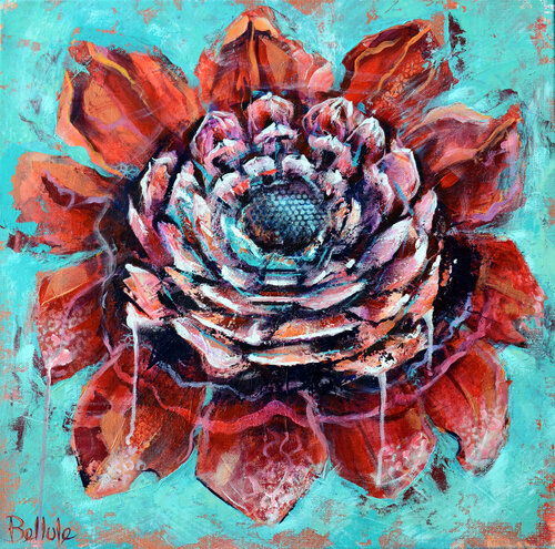 Strong flower 7 by Bellule Art, Painting for Sale on Select
