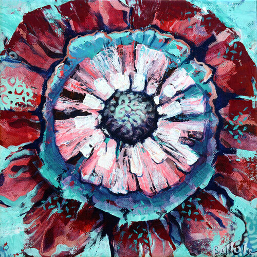 Strong flower 5 by Bellule Art, Painting for Sale on Select