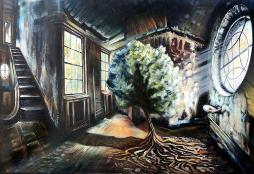 Déformation intérieure by Bellule Art, Painting for Sale on Select
