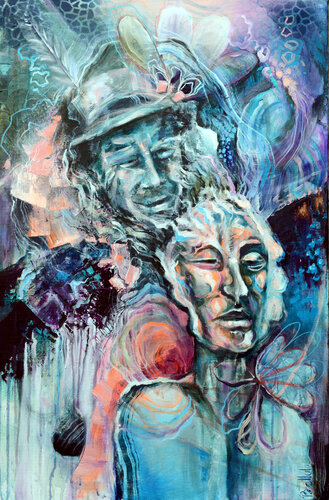 Soul Ascension by Bellule Art, Painting for Sale on Select