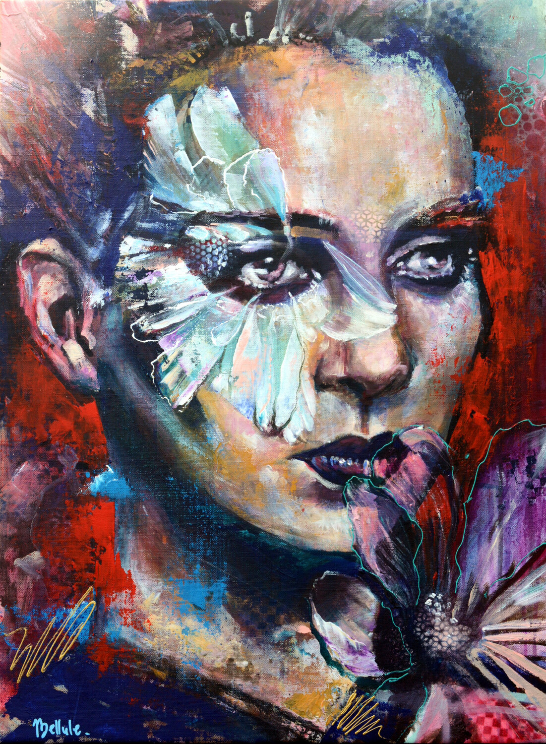 Romy Bellule Art Original painting for sale