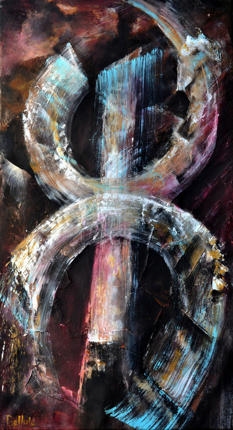 Freedom Bellule Art Original painting for sale