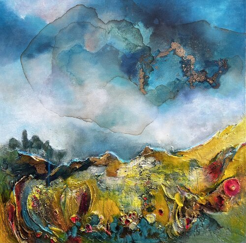 Douceur d’été by Carole Fournier, Painting for Sale on Select