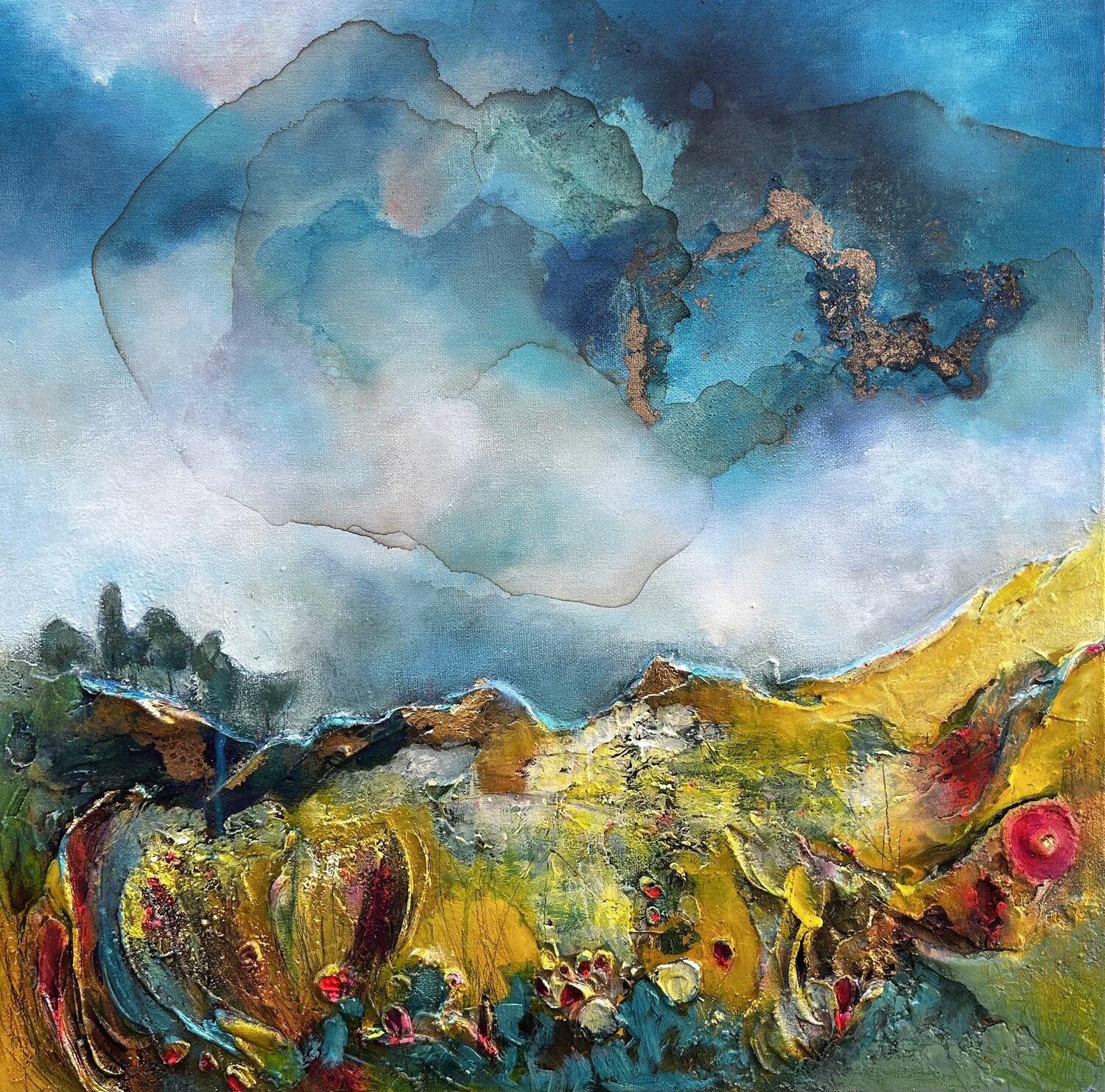 Douceur d’été Carole Fournier Original painting for sale