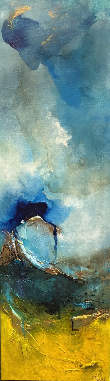 Marée brute Carole Fournier Original painting for sale