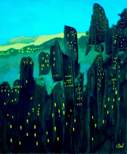 Luminux by Claude de JOUVANCOURT, Painting for Sale on Select
