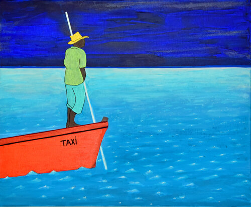 Taxi Boat II by Claude de JOUVANCOURT, Painting for Sale on Select