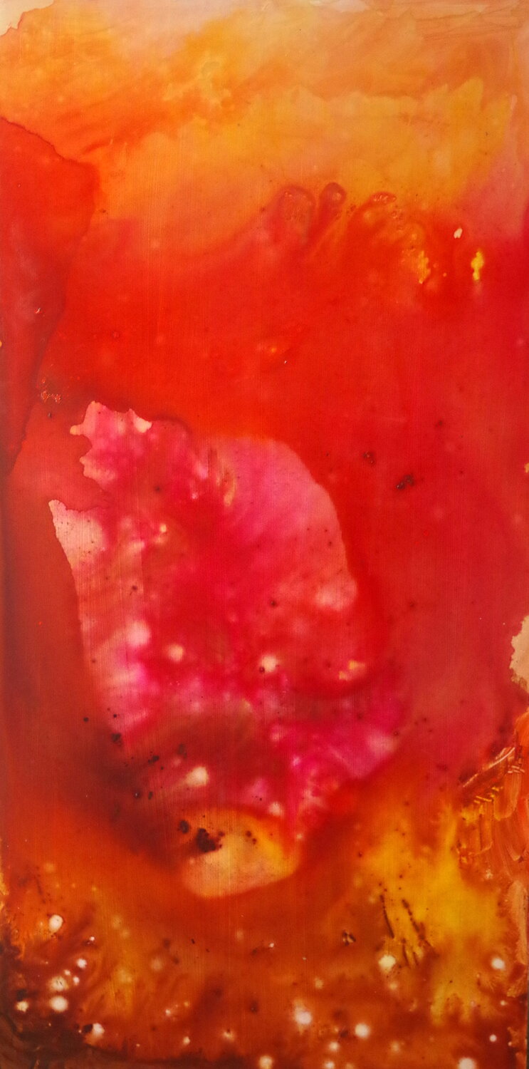 Vision stellaire Claude de JOUVANCOURT Original painting for sale