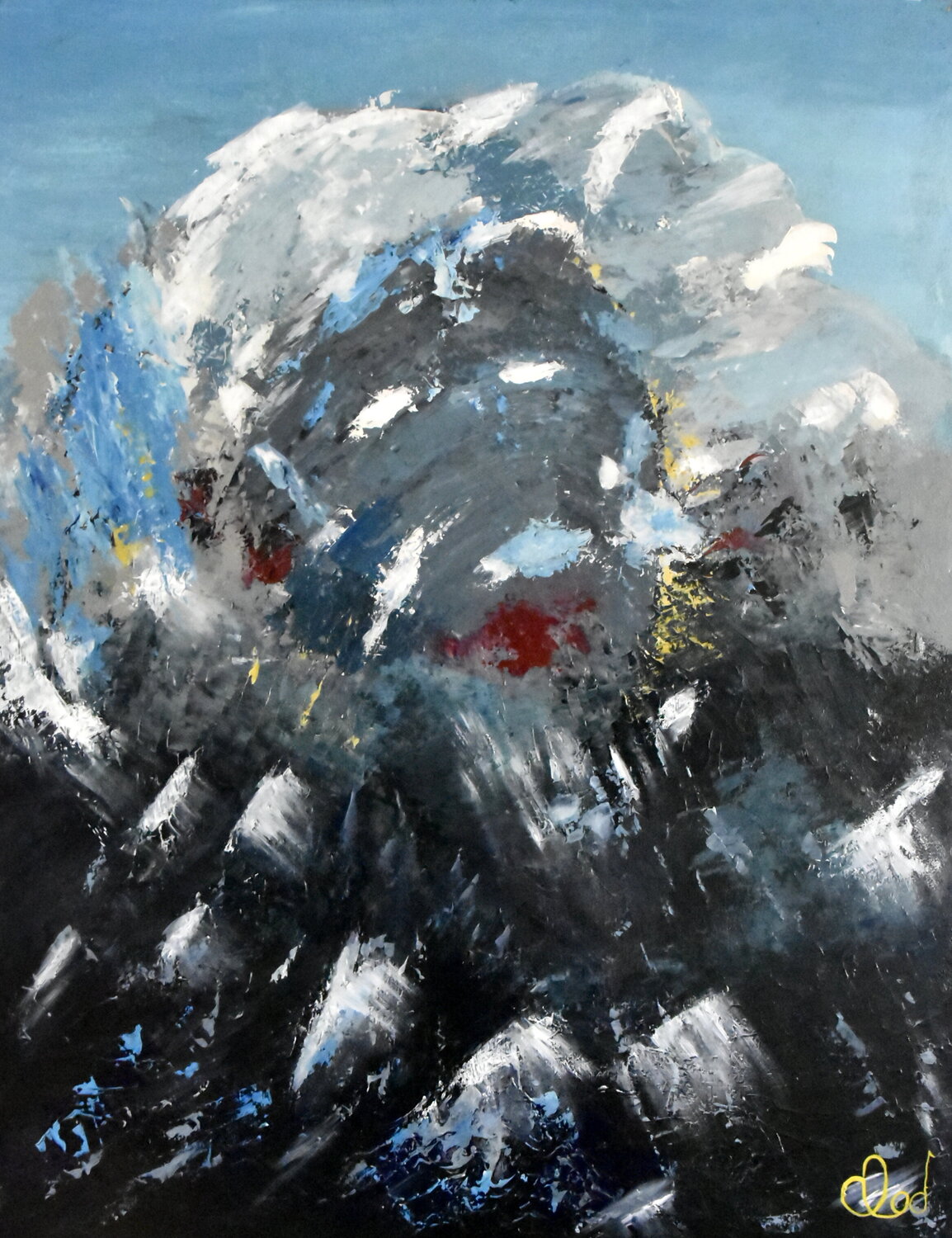 Nativitas Claude de JOUVANCOURT Original painting for sale