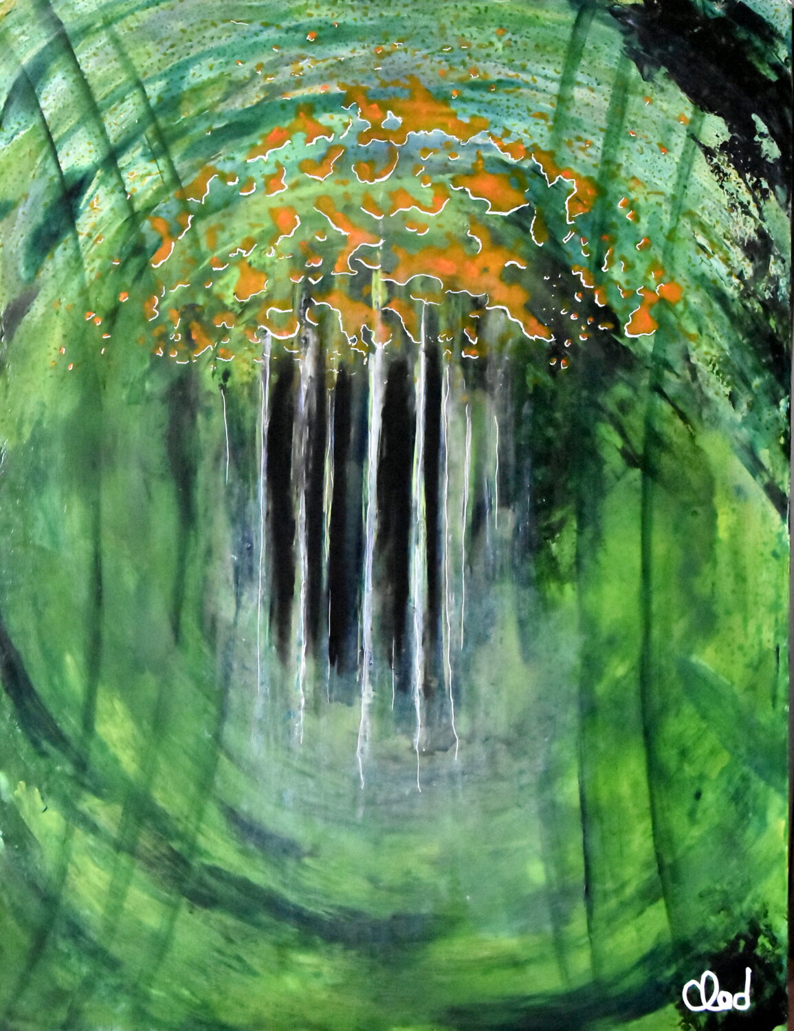 Forwater Claude de JOUVANCOURT Original painting for sale