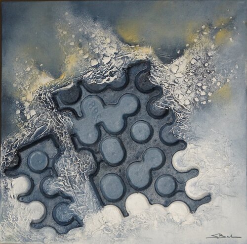 Towards a sense of oneness by Sylvie BERTON, Painting for Sale on Select
