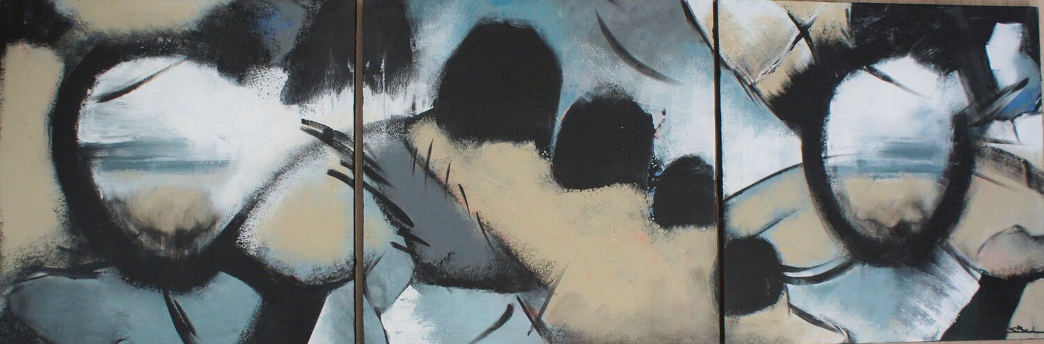 Focus on the Ocean Sylvie BERTON Original painting for sale