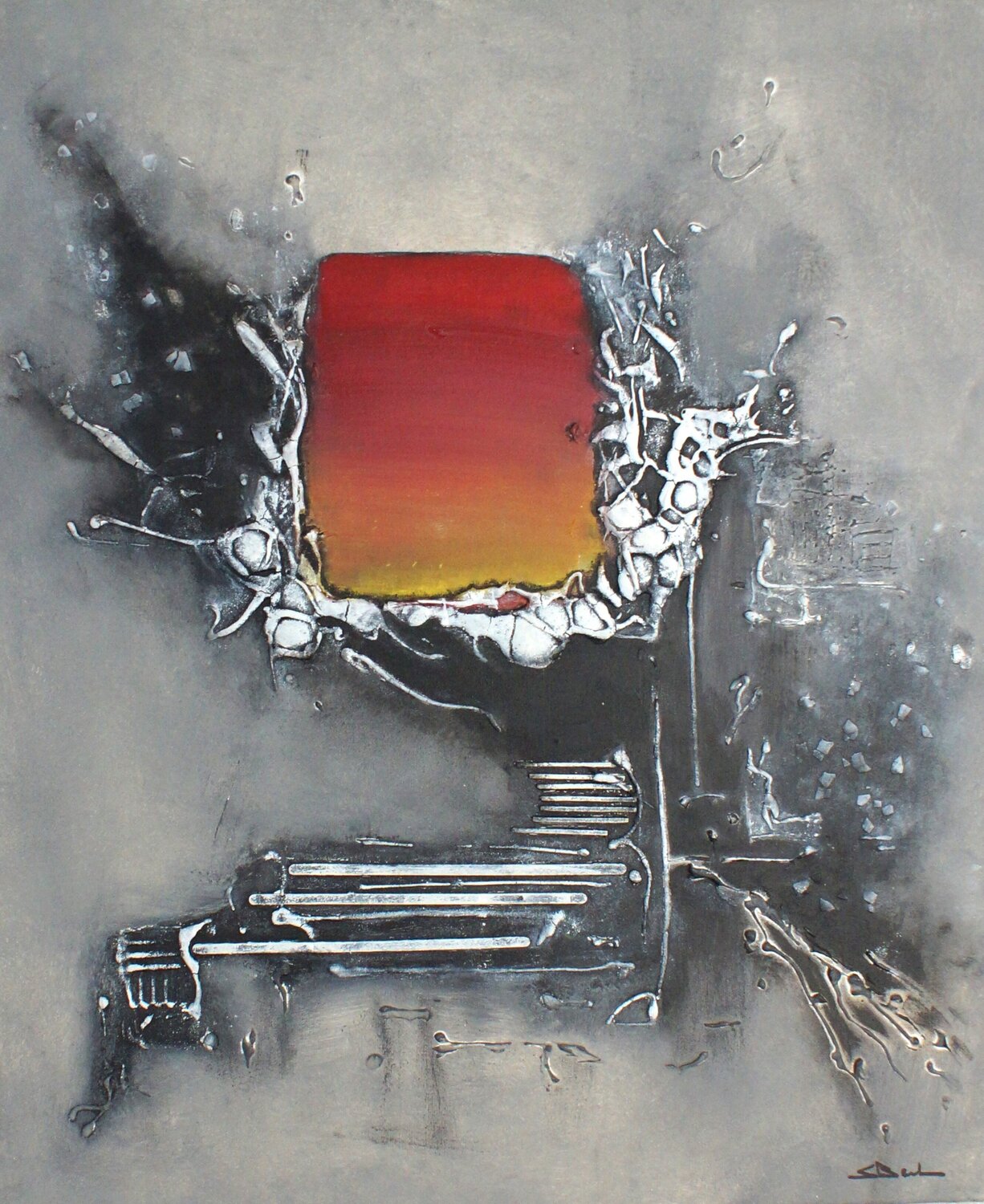 Hope above all Sylvie BERTON Original painting for sale