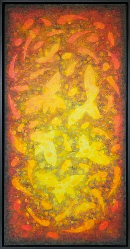Reichlich Blüthenstaub by Darko Lesjak, Painting for Sale on Select
