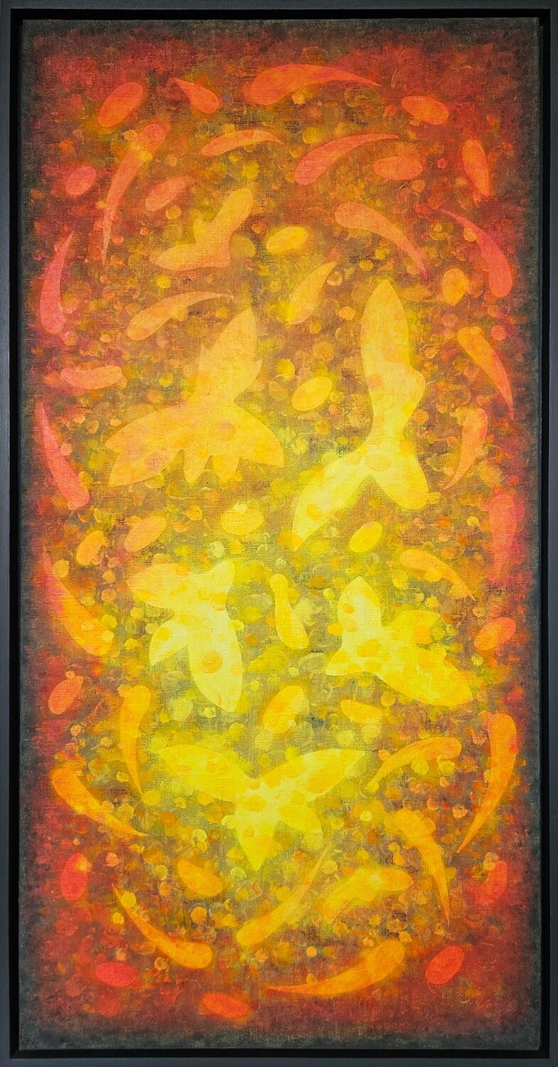 Reichlich Blüthenstaub Darko Lesjak Original painting for sale