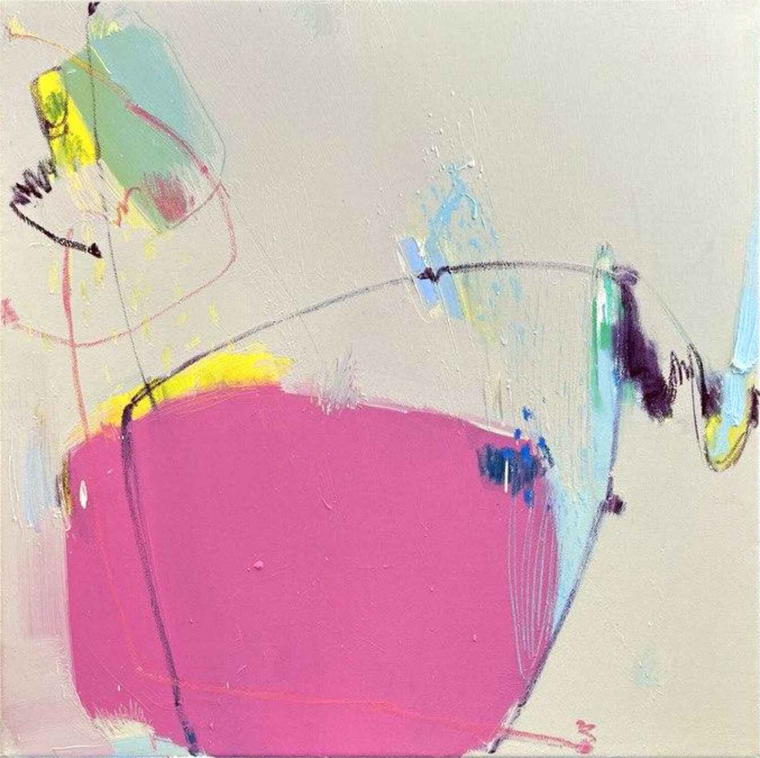 DON'T LOOK BACK Lenta Markevich Original painting for sale