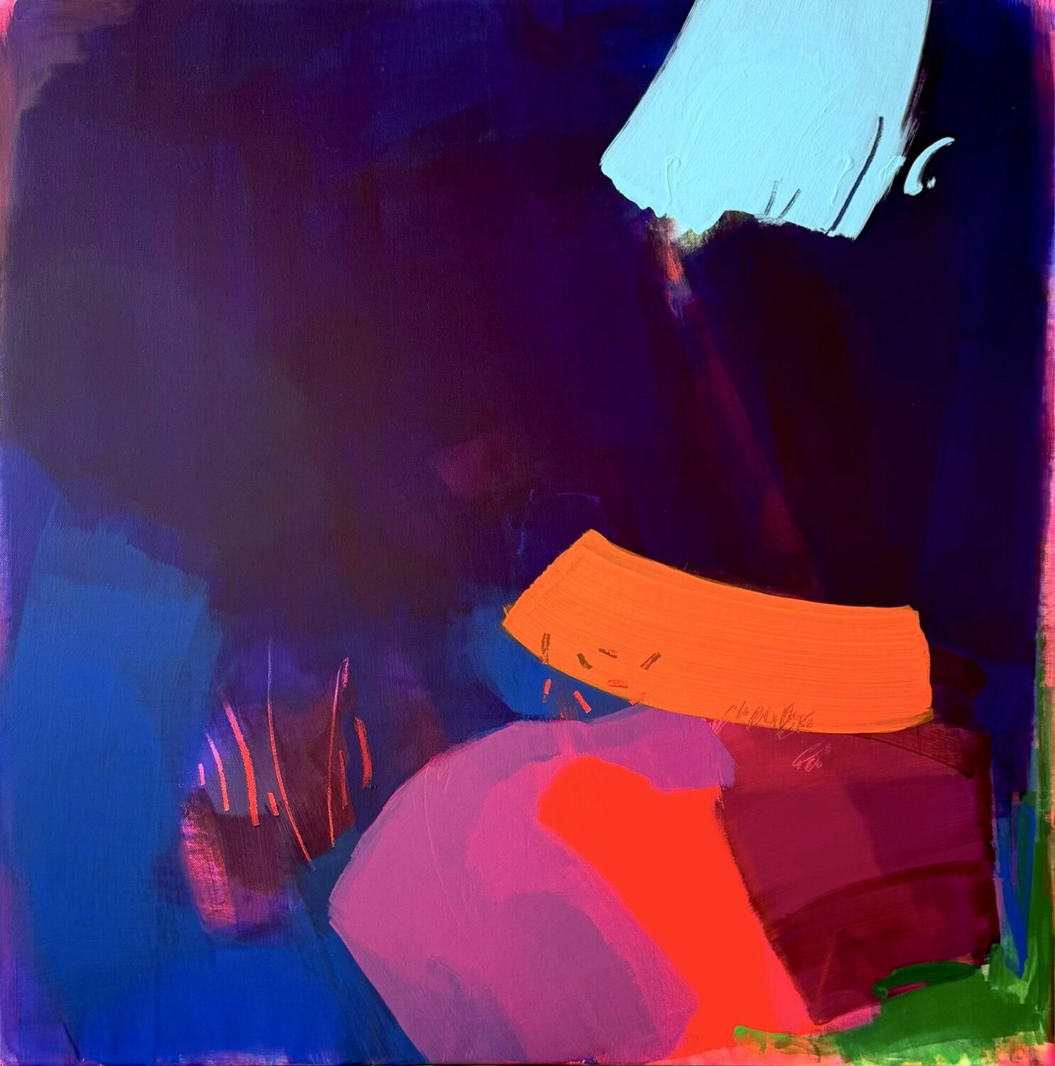 EXPECTATION Lenta Markevich Original painting for sale