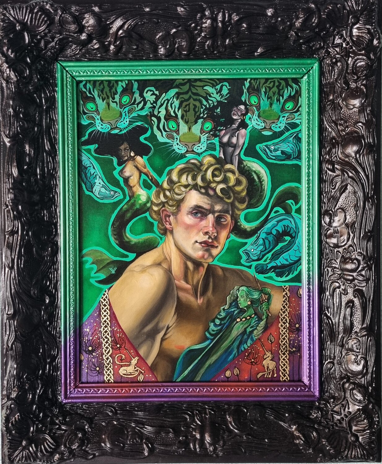 QUENTIN Joana Wolff Original painting for sale