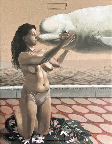 ANNUNCIATION I by Alex Bras, Painting for Sale on Select