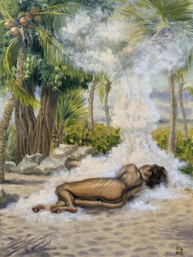 CREATION OF EVE by Alex Bras, Painting for Sale on Select